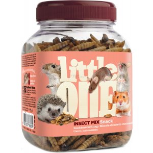 Litte One | Mix Owadów | Przekąska dla chomików szczurów myszy myszoskoczków 75g