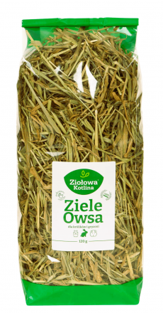 Ziołowa Kotlina | Przysmak dla gryzoni i królików | Owies ziele 120g