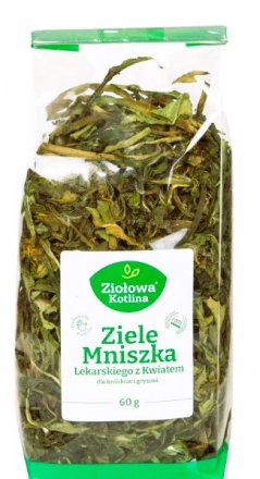 Ziołowa Kotlina | Przysmak dla gryzoni i królików | Mniszek ziele z kwiatem 60g 