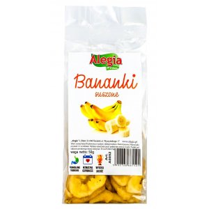 Alegia | Przysmaki | Banany suszone 60g