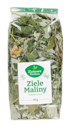 Ziołowa Kotlina | Przysmak dla gryzoni i królików | Malina ziele 45g