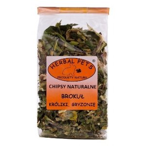 Herbal Pets | Chipsy dla gryzoni i królików | Brokuł 50g