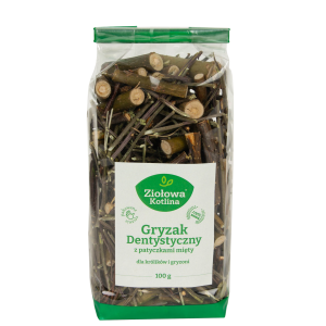 Ziołowa Kotlina | Gryzak dentystyczny z patyczkami mięty
