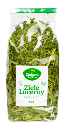 Ziołowa Kotlina | Przysmak dla gryzoni i królików | Lucerna ziele 50g