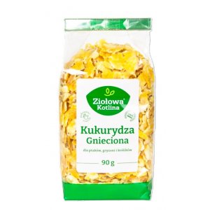 Ziołowa Kotlina | Przysmak dla gryzoni i królików | Kukurydza płatek 90g