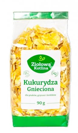 Ziołowa Kotlina | Przysmak dla gryzoni i królików | Kukurydza płatek 90g