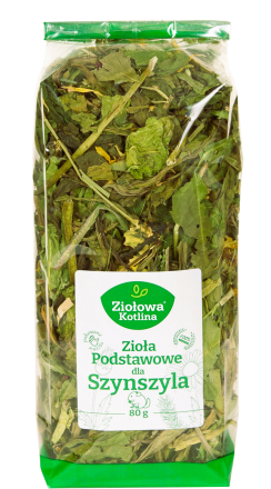 Ziołowa Kotlina | Zioła podstawowe dla szynszyla