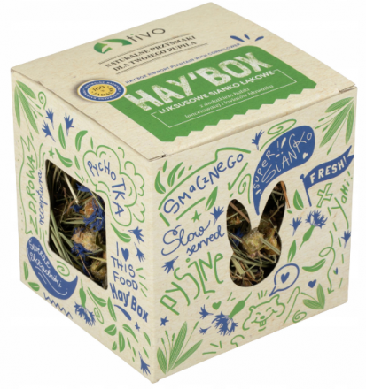 Tivo | Hay'Box Babka lancetowata + Bławatek