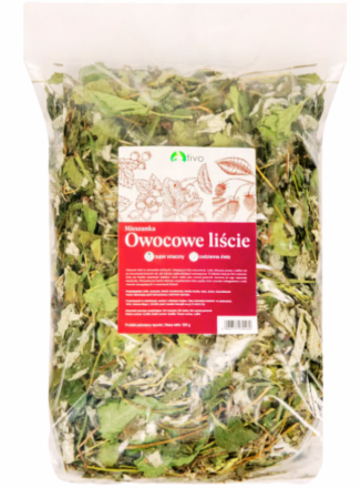 Tivo | Przysmak dla gryzoni | Owocowe liście 500g