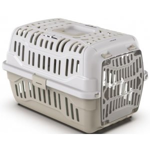 Georplast | Transporter z plastikowymi drzwiami do 8kg | 48,5x33,5x31cm,