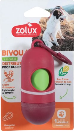 Zolux | BIVOUAK | Dozownik do worków na odchody