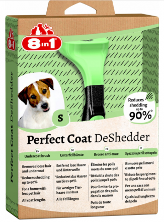 8in1 | Perfect Coat | Zgrzebło dla psa do wyczesywania podszerstka 