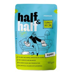 Half&Half | Karma mokra dla szczeniąt | Saszetka 100g