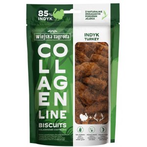 Wiejska Zagroda | Colagen Line Biscuits | Przysmaki kolagenowe dla psa - ciasteczka 90g