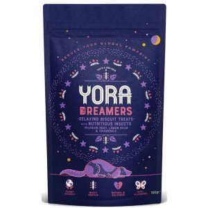 Yora | Dreamers | Relaksujące przysmaki dla psa z insektami - Opakowanie 100g