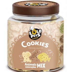Lolo Pets | Ciastka w słoiku MIX 210g