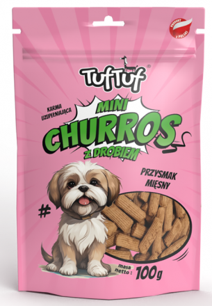 Tuf Tuf Mini | Churros | Smaczki dla psa 100g