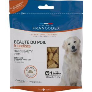 Francodex | Przysmaki dla psa -piękna sierść 75g