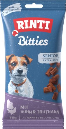 Rinti | Bitties smaczki dla seniora | Opakowanie 75g
