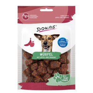 BUBA Pet | Dokas | Kostki jabłka z bananem 105g dla psa