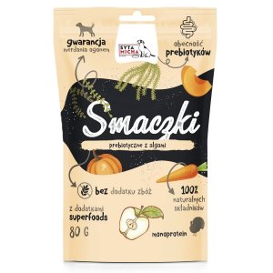 Syta Micha | Smaczki dla psa Prebiotyczne (GI²D Complex) z algami 80g