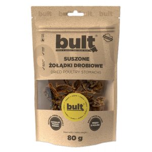 Bult | Przysmak dla psa | Suszone żołądki drobiowe 80g