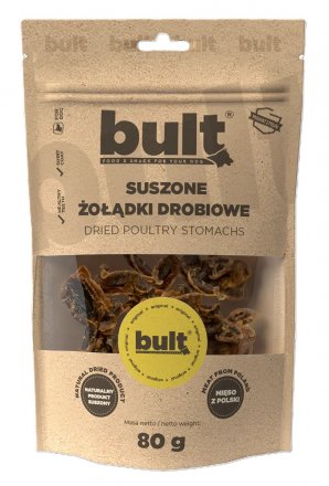 Bult | Przysmak dla psa | Suszone żołądki drobiowe 80g