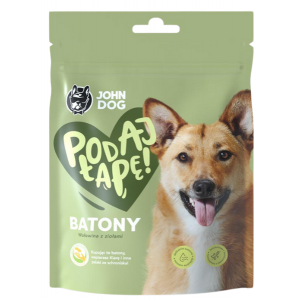 John Dog | Przysmaki dla psa - Batony "Podaj łapę" | Opakowanie 140g