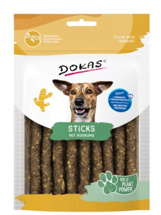 BUBA Pet | Dokas | Pałeczki z kurkumą 105g dla psa