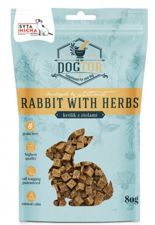 Dogtor | Uspokajające przysmaki dla psa | Opakowanie 80g 