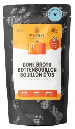 Ydolo | Bone Broth - Bulion kolagenowy dla psa i kota | Opakowanie 230ml