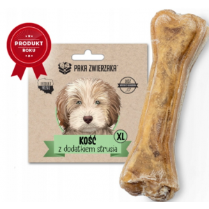 Paka Zwierzaka | Kość z dodatkiem strusia