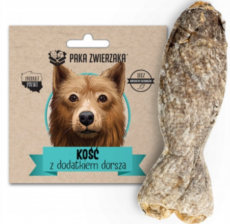 Paka Zwierzaka | Kość z dodatkiem dorsza