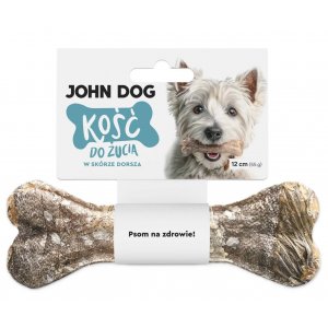 John Dog | Gryzak dla psa | Kość do żucia 12cm 1 szt.