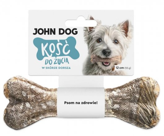 John Dog | Gryzak dla psa | Kość do żucia 12cm 1 szt.