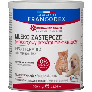 Francodex | Mleko zastępcze w proszku dla szczeniąt i kociąt 350g