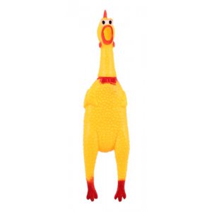 THE Chicken | Żółty, gumowy kurczak z piszczałką