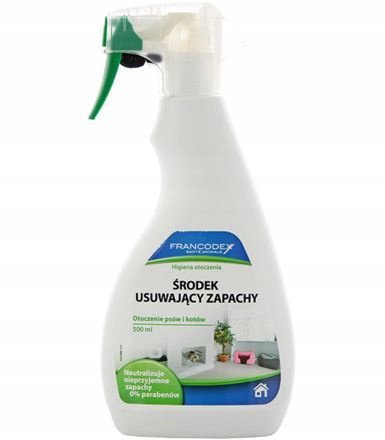 Francodex | Spray neutralizujący brzydkie zapachy | Dla psów i kotów - 500ml
