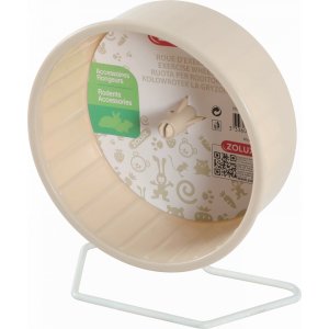 Zolux | Kołowrotek plastikowy dla gryzonia z metalową podstawą 12 cm
