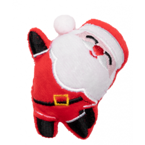 Uniq Pets | Purrnip - zabawka dla kota | Machający Święty Mikołaj z kocimiętką