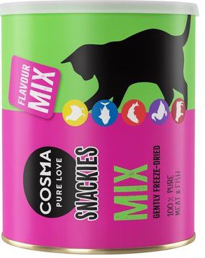Cosma | Snackies Maxi Tube | Mix pięciu smaków 150g