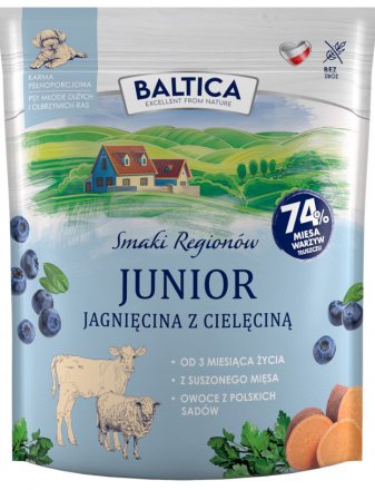 Baltica | Smaki Regionów Junior | Karma sucha dla psa