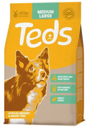 TEDS Insect | Sucha karma z owadów dla psów średnich i dużych ras 