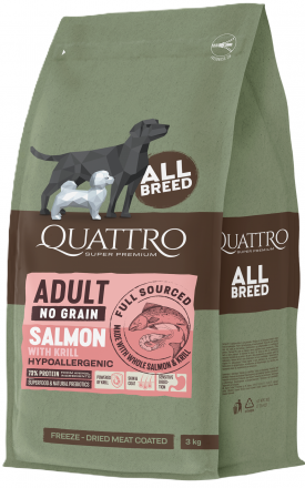 Quattro Dog | Grain Free all bread | Karma sucha 3kg