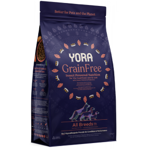 Yora Dog All Breed | Grain Free | Karma dla psów z 40% insektów / owadów