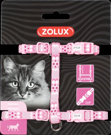 Zolux | Szelki nylon regulowane ETHNIC dla kota