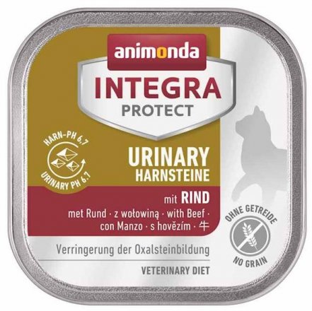 Animonda Cat | Integra Protect Urinary Oxalate | Karma mokra dla kotów na kamienie szczawianowe - tacka 100g