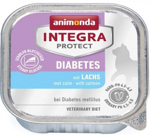 Animonda Cat | Integra Protect Diabetes | Karma mokra dla kotów z cukrzycą - tacka 100g