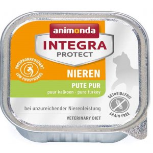 Animonda | Integra Protect Renal | Specjalistyczna karma dla kotów z niewydolnością nerek - tacka 100g