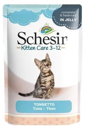 Schesir | Kitten Care | Karma mokra dla kociąt - saszetka 85g